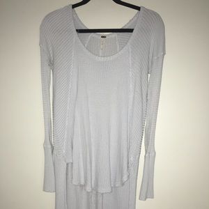 Free People Long Sleeve Knit Top